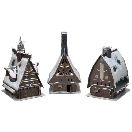 Icons of the Realms: Rime of the Frostmaiden - Ten Towns Papercraft Set