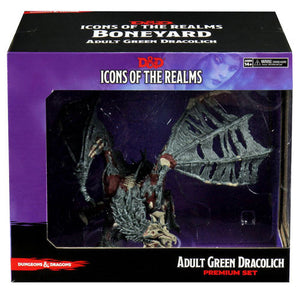 Icons of the Realms: Boneyard - Green Dracolich