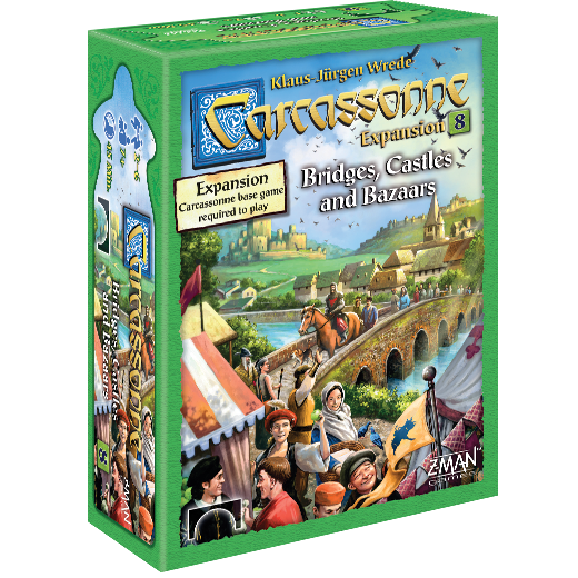 Carcassonne - #8 Bridges, Castles & Bazaars